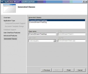 screenshot - nanoStream Life Video Encoder - generated classes