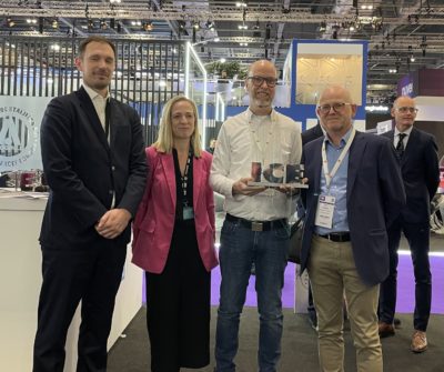 nanocosmos receives ICE Landmark Award 2023 - photo by nanocosmos