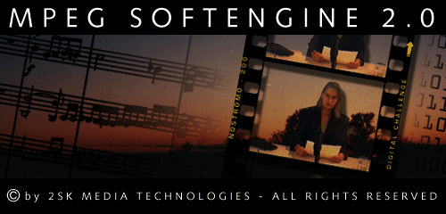 MPEG Softengine: First product by nanocosmos