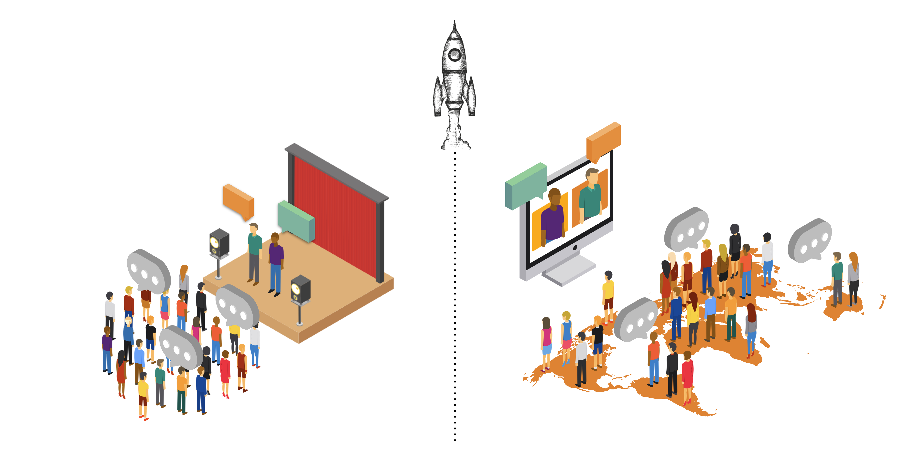 Virtual and hybrid events with nanoStream Cloud